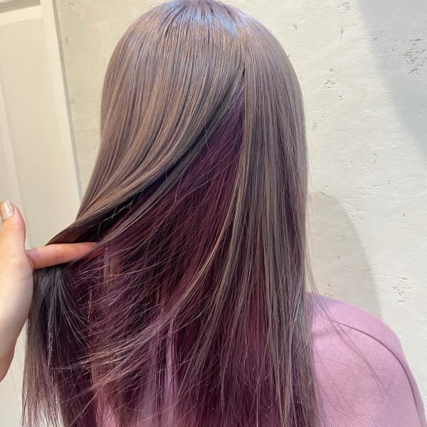 ブリーチWカラーでオシャレで可愛いカラーをご提案!!人気のインナーカラーもおすすめ!!|Liraica【リライカ】