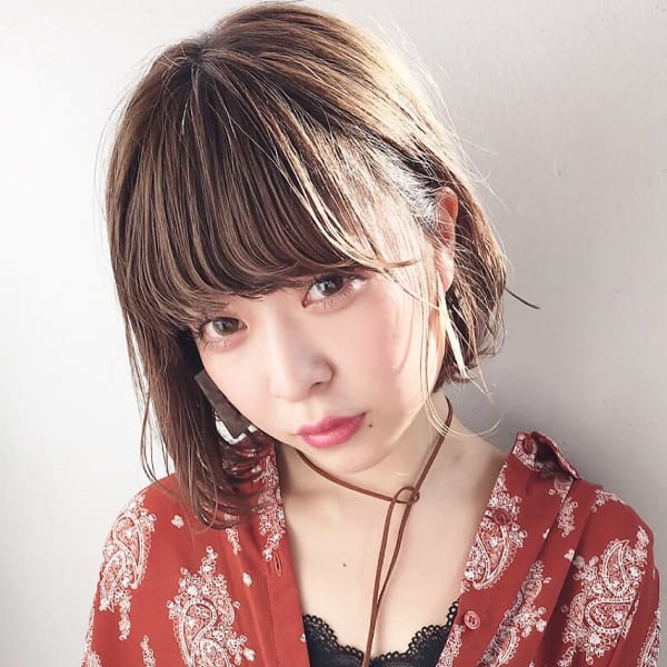 ショートヘアのカットが得意なサロン|first 泉中央
