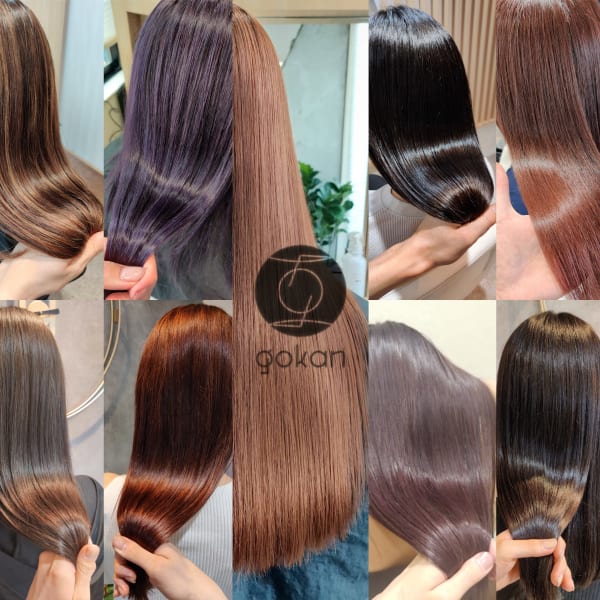 《個室あり》オフィスでもプライベートでも自然に馴染む色味に♪あなたが輝くカラーを☆彡|gokan 永-tocoshie- 津幡店