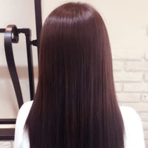 一番人気のカラーも同時に出来るローダメージな縮毛♪髪に潤いを与えながら施術するから手触りも◎!!|ロイヤルMC