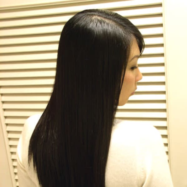 ビーワン縮毛矯正+カラー +カット|Brunette