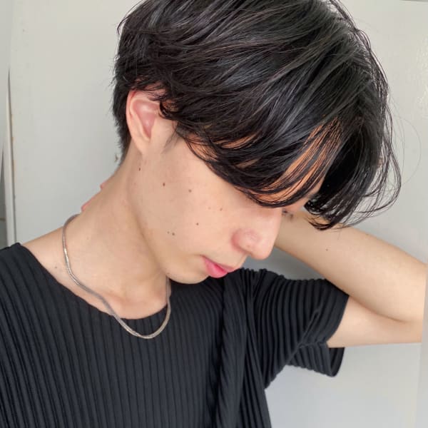 朝のセットが楽ちんなメンズパーマ|SEAbySTYLE