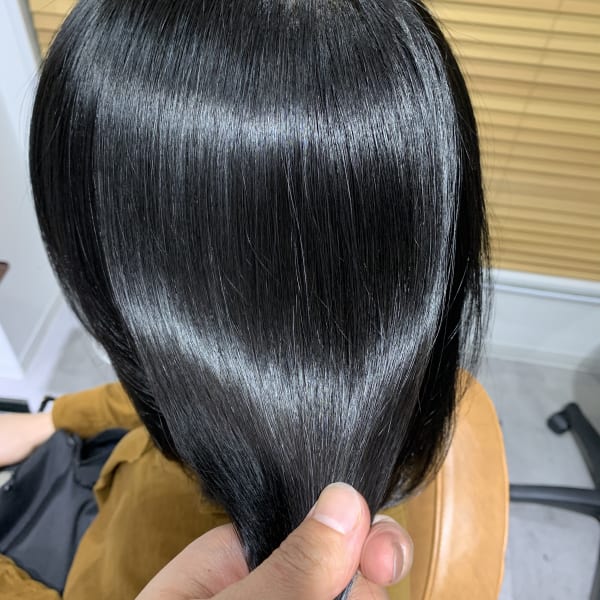 《話題！！》【酸熱トリートメント】で髪質改善☆「ツヤ髪」で扱いやすいスタイルへ♪|北千住美容室 髪質改善 完全個室内完結型サロン Sereine salon HANARE