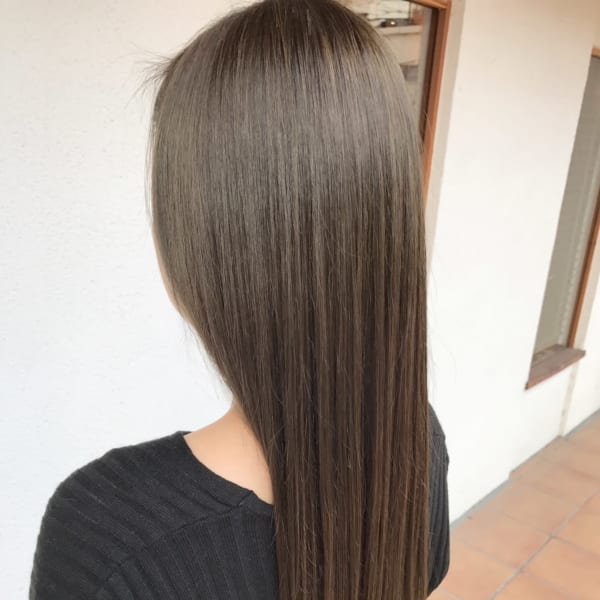 《うる×ツヤ》ナチュラル縮毛矯正★話題の酸性ストレートで潤いと艶感のあるストレートヘアへ導きます♪♪|acoord 三軒茶屋