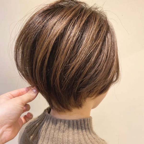 ≪ベーシック≫艶カラー＋３stepトリートメント＋カット_9980円|トリートヘアデザイン海浜幕張店