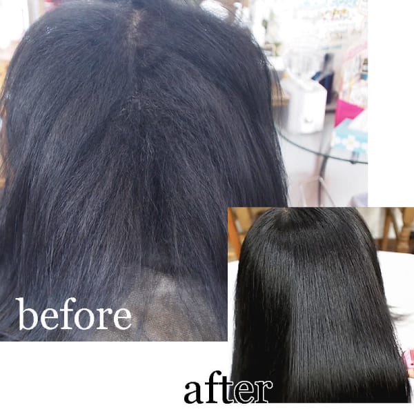 当店自慢の縮毛矯正。驚くほどの艶と手触りは永遠に続きます。|coco.ange