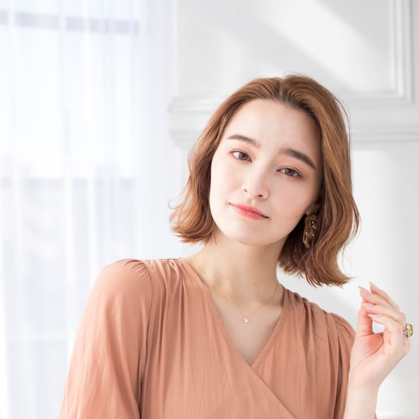 オーガニックカラー￥4000モロッカンカラー+Oggi Otto¥7000艶感抜群のカラーでモテ髪に|Totia 梅田