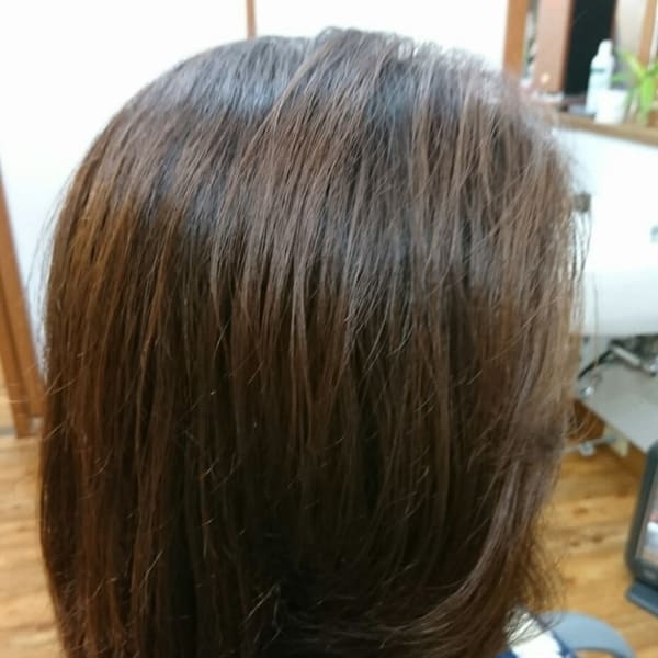 リタッチカラーも得意です！|主婦の美容室ふぁむ