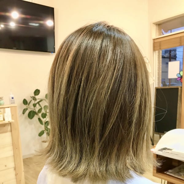《ダメージレス》【ハーブ・酵素】カラーを繰り返してもキレイな髪をキープしたい方におすすめ♪|EHACO hair&spa