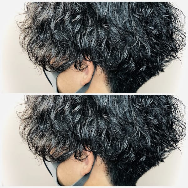 ”メンズオーダーNo.1”~スパイラルパーマ~|Ash 都立大学店