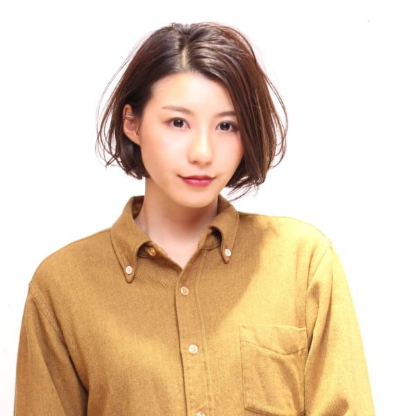 ショートヘアのカットが得意なサロン|LUCIDOSTYLE B-SHINE