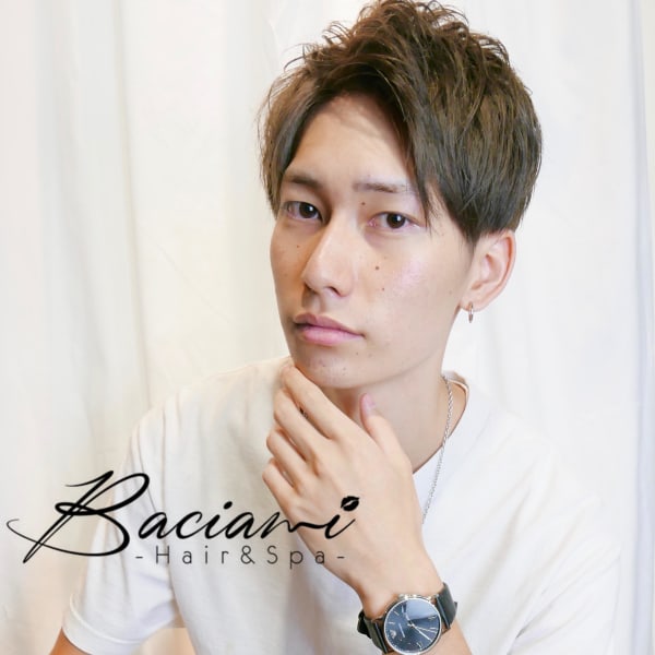 メンズカットならBaciamiへ★|Baciami 博多 髪質改善&トリートメント&艶髪【バーシャミ】