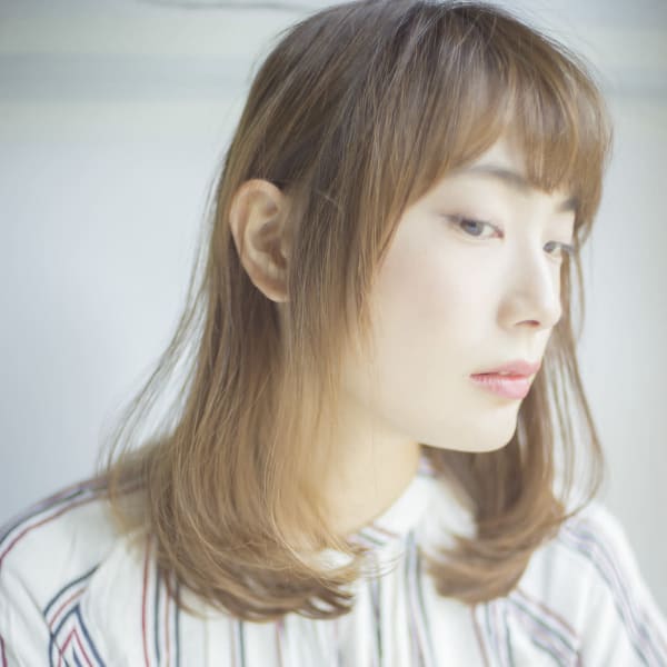 【イルミナ・アディクシーカラー】で低ダメージ、赤みのないベージュやグレージュ系の透明感カラーに♪|canvas.