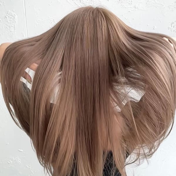 天神美容院≪3Dハイライト+トリートメント￥8,800≫透明感＆立体感◎ケアブリーチでダメージレス♪|RUMOR