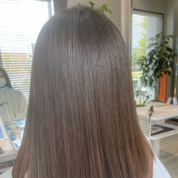ダメージリセット！！髪質改善カラー|Breath by first 富谷店