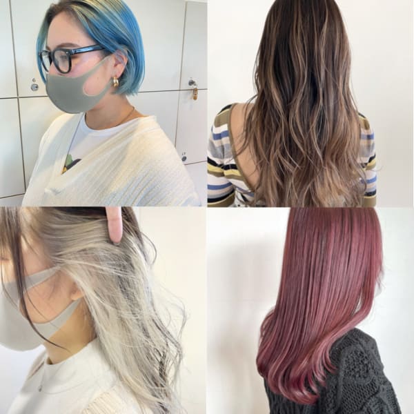 【デザインカラー、ブリーチカラー】      が得意なサロン！|Bibbidi.bobbidi.boo 河原町三条店