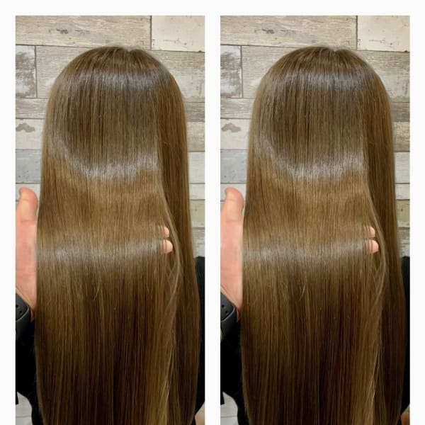 《艶感◎柔らかさ◎》髪質改善ストレート、弱酸性縮毛矯正☆ナチュラルな仕上がり◎|alba HANARE