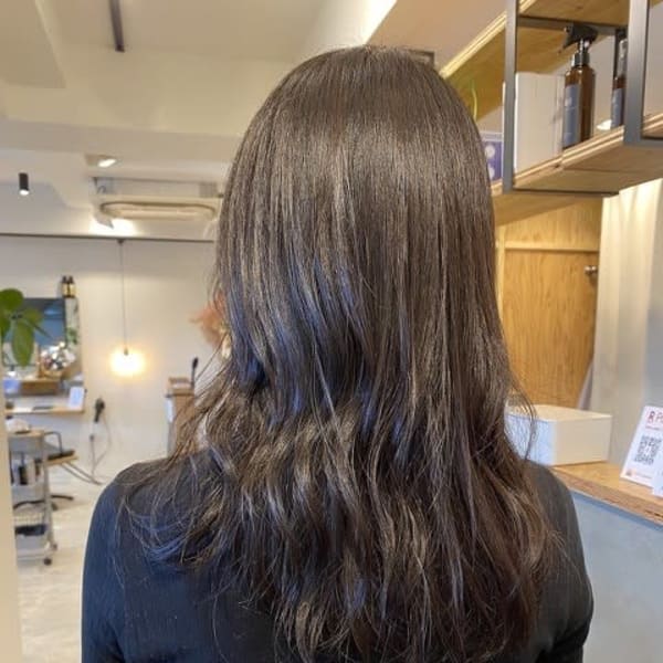 《当日予約歓迎》【髪質改善カラー】ツヤ髪が叶う厳選カラーで透明感のある美髪へ♪♪|tsukusi