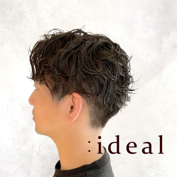 メンズカジュアルが得意なサロン|:ideal 本町本店