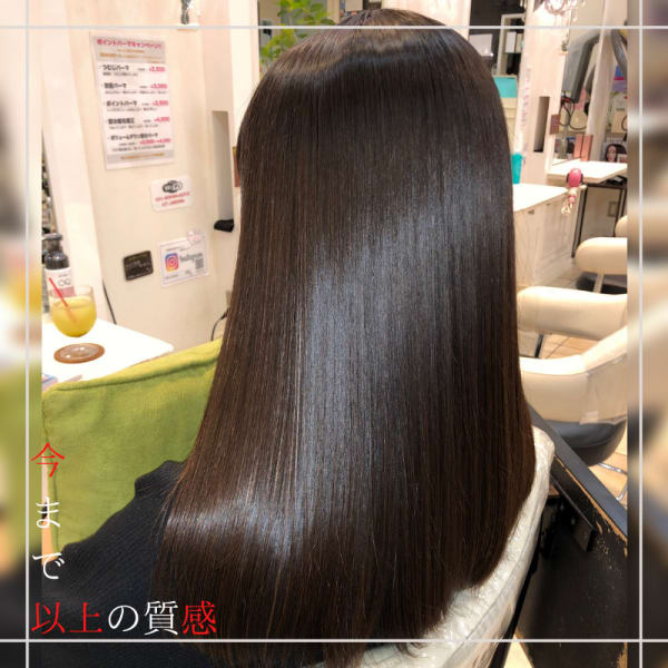 髪質、クセ、ダメージに合わせた最高峰の縮毛矯正|Ash 北上尾店