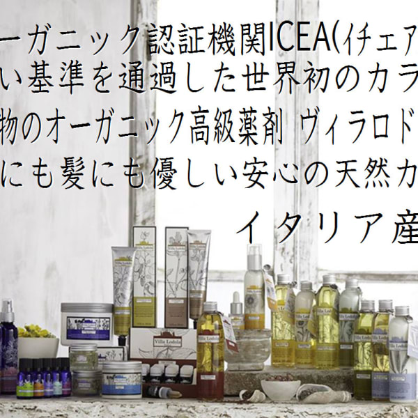 オーガニックCOLOR・ヘナ・マニキュア(髪＆頭皮に優しい薬剤豊富)＊ヴィラロドラ取扱店|A-juアブンダンティア (旧ヘアサロン A-ju 三鷹店)