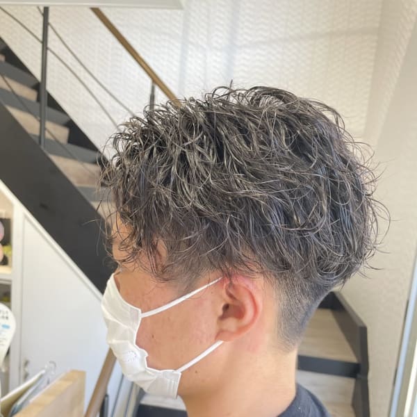 メンズ必見!ツイストスパイラルパーマで楽に、かっこよく!|アッシュ ブランシェ