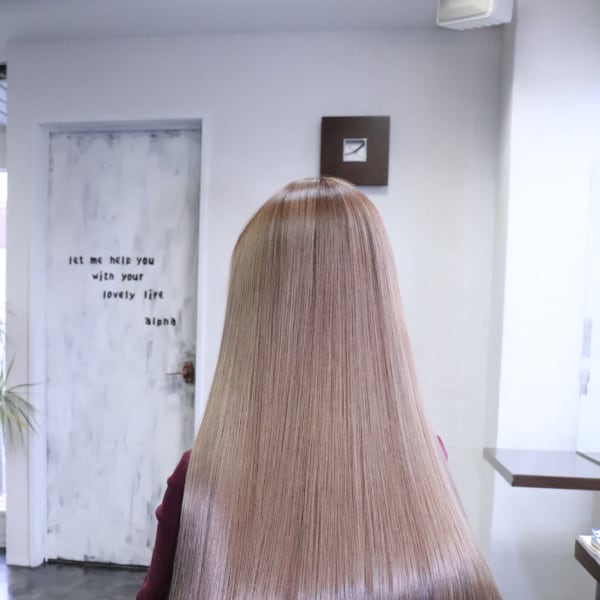 なりたい質感へ！ミルボンサロンケアトリートメント★厳選★潤いあふれるツヤツヤな髪へと仕上げます♪|alpha