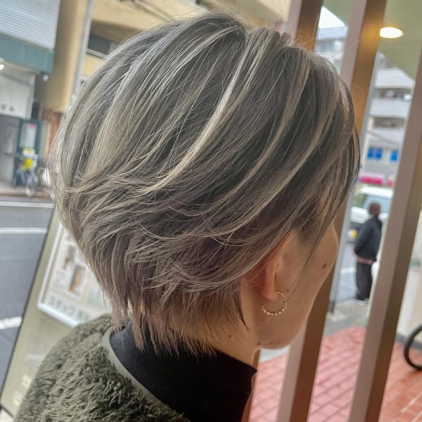 《白髪染めも◎》髪質やなりたいカラーに合わせてご提案！キレイに可愛く★オシャレにカラーチェンジ！|Eibi