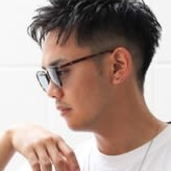 束感、立体感を強調☆【カット＋バレイヤージュ】他の人と差をつけたい方にオススメ♪♪|@110 BARBER SHOP長浜店 メンズカット/フェード/眉毛/理容室