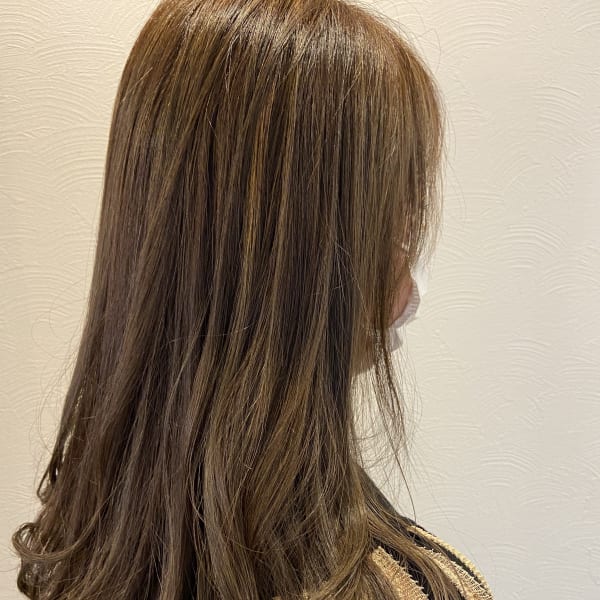 《透明感》《ダメージレス》髪質やなりたい色味に合わせて、ご提案☆明るい白髪染めも好評♪♪|Atelier pono