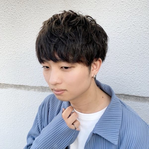 【ご新規様のメンズ限定スペシャルクーポン】メンズカット＋スパイラルパーマ|NYNY 大久保店