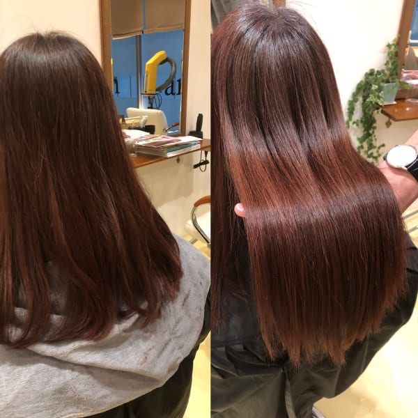 アシッドストレート（弱酸性縮毛矯正）|くせ毛に特化した髪質改善サロン　SORA