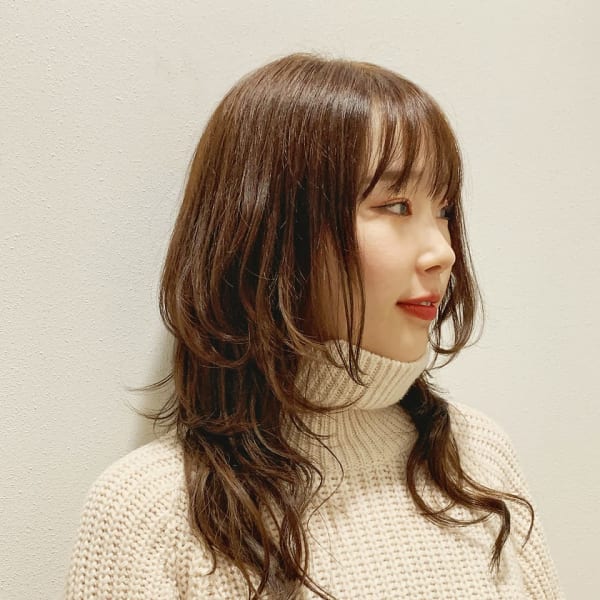 ミディアム・ロングヘアのカットが得意なサロン|Passion for hair 並木店