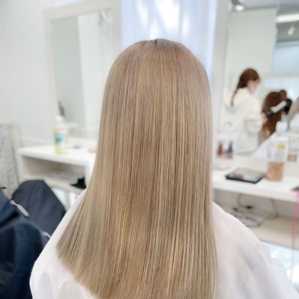 《外国人風》カラー&ブリーチ2回☆トリプルカラー◆|Natural Control