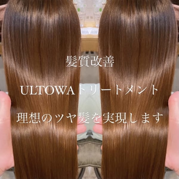 《指通りなめらか◎》髪質改善ULTOWA◆お客様一人一人のダメージに合わせたケアをご提案♪|SOURCE cia
