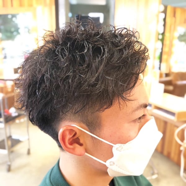 《大人気!》メンズカット、パーマが得意なサロンです!!|hair lounge ungu