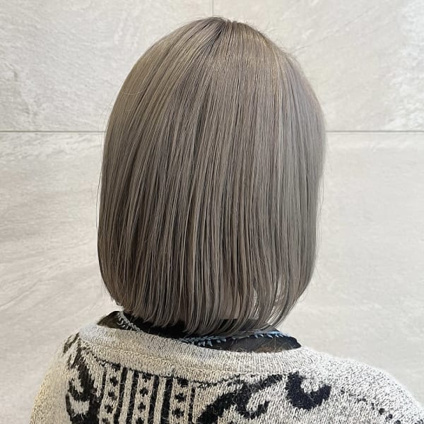 負担が少なくきれいなブリーチカラーできます|NYNY 梅田茶屋町店