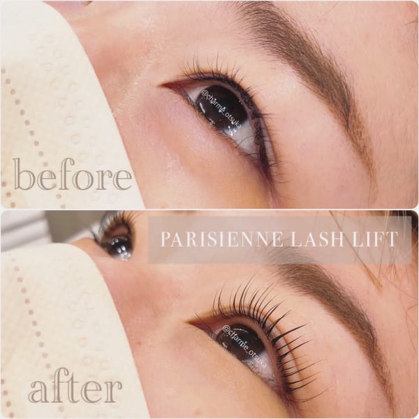 下がりまつげ・くせ毛矯正効果☆次世代カール!パリジェンヌラッシュリフト|プライベートサロン Charme Otsuka