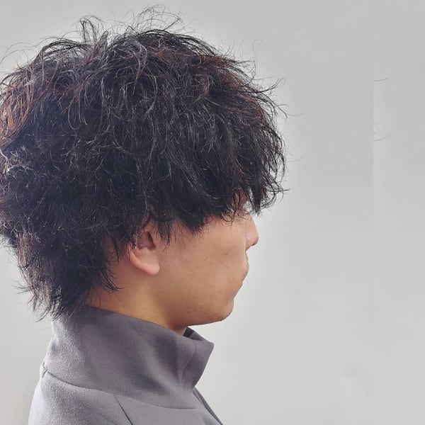 メンズパーマが得意なスタイリストばかりです！ツイスト系は斉藤か先田を指名して下さい。|afresh hair