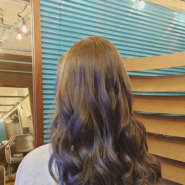 髪の毛に優しいパーマ液を使用しています♪|afresh hair