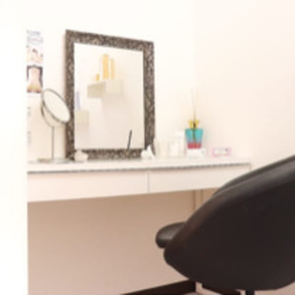 メイクルームがあります♪|脱毛&シェービング専門店 LUANA 心斎橋