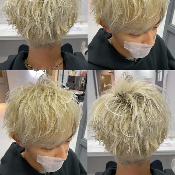 ブリーチ＆カラーの薬剤が豊富にそろって、お客様の髪質　肌の色でご提案させていた【秋葉原　髪質改善 m|Alushe 秋葉原 髪質改善/韓国風レイヤーカット/men'sパーマ（旧：Alushe 秋葉原店）