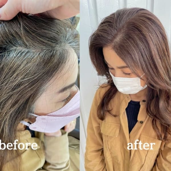 大人女性から"今"注目の明るく染まる《脱白髪染めカラー》|YURAGIfromYUIMARL