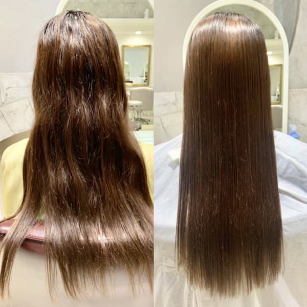 ふわサラ美髪♪本当に似合う髪へ☆低ダメージ美髪矯正|GALLARIA Elegante可児店