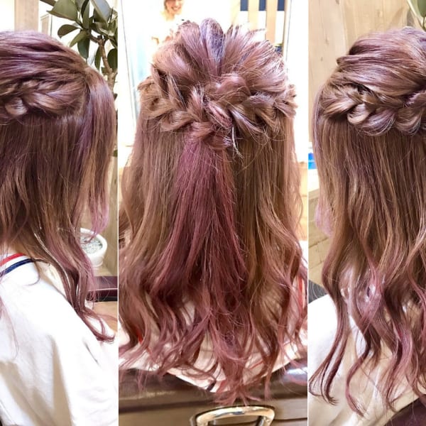 【なんば駅より徒歩1分】結婚式、デートや女子会など大切な日に素敵アレンジへ¥3700|FIX-hair なんば