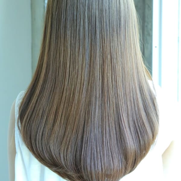 【髪質改善ハリコシツヤ☆彡】カット＋ファッションカラー＋ASIAトリートメント人気メニューです！！|share beauty pono