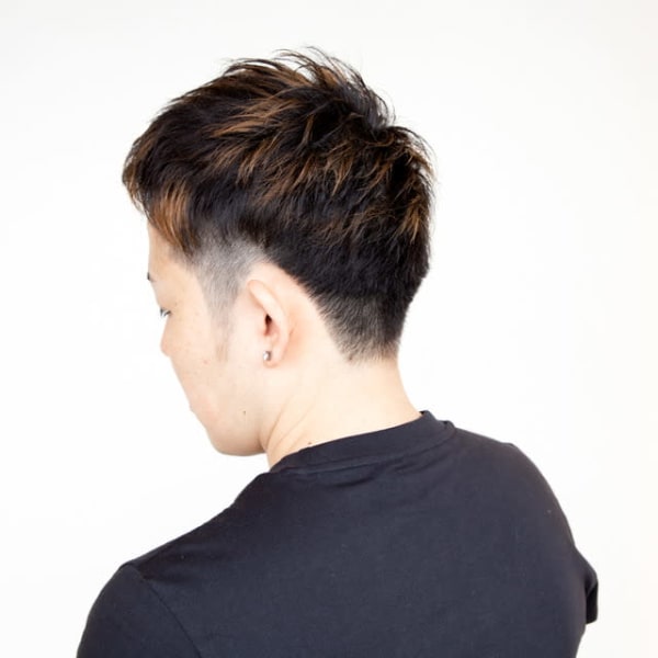 似合わせカット+束感デザインカラー|TOKI hair salon