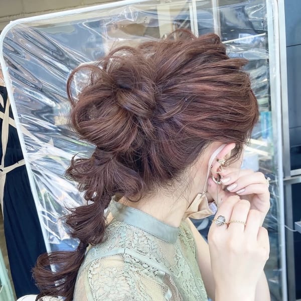 パーティーヘアセットも得意なサロンです！　|RAIN　hair&beauty神戸三宮