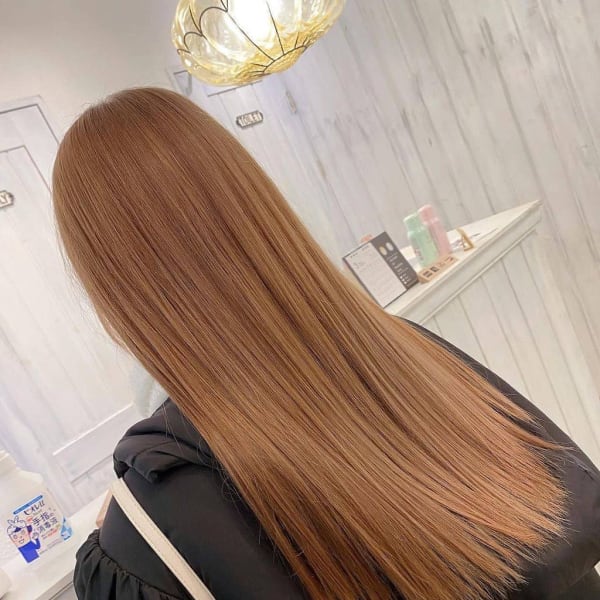 【N＋八尾の酸性ストレート】柔らかな指通りのナチュラルストレートに♪<大阪八尾/酸性縮毛矯正>|N＋