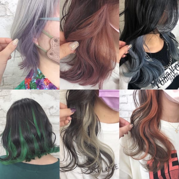 みんなの推しカラーで好感度up★インナーカラーや透明感カラーが人気♪池袋駅前/池袋東口/池袋/池袋/|prize Iris 池袋【プライズ アイリス】池袋駅東口店